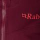 Куртка дощовик жіноча Rab Kinetic 2.0 бордова QWG-75 6