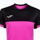 Футболка Joma Montreal SS fluor pink/black 7