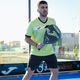 Футболка тенісна чоловіча Joma Court lime/black 8