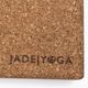Блок для йоги JadeYoga Cork Block Small світло-коричневий CYBS 6