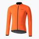 Куртка велосипедна чоловіча Shimano Windflex помаранчева PCWWBPWUE11MA0104