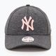Бейсболка жіноча New Era Female League Essential 9Forty New York Yankees гrey 2