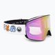Гірськолижні окуляри DRAGON NFX2 forest bailey signature / люмаленові рожеві іони / опівнічні 2