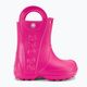 Crocs Handle Rain Boot Kids цукерково-рожеві веллінги 2