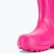 Crocs Handle Rain Boot Kids цукерково-рожеві веллінги 8