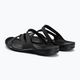 Шльопанці жіночі Crocs Swiftwater Sandal W black/black 3