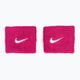 Напульсники Nike Swoosh Wristbands 2 шт. темно-рожеві NNN04-639 2