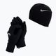 Комлект жіночий шапка + рукавиці Nike Essential Running чорний N1000595-082
