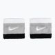 Напульсники Nike Swoosh Wristbands 2 шт. сіро-чорні N0001565-016 2