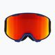 Гірськолижні окуляри Red Bull SPECT Solo S2 матові темно-сині/сині/коричневі/червоні з дзеркальним покриттям 2