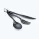 Набір столових приборів GSI Outdoors Ring Cutlery сірий 70505
