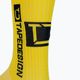 Шкарпетки футбольні чоловічі Tapedesign протиковзні жовті 3