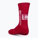 Шкарпетки футбольні чоловічі Tapedesign протиковзні червоні 2