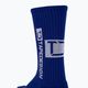 Шкарпетки футбольні Tapedesign протиковзні сині 4