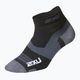 Шкарпетки для бігу 2XU Vectr Ultralight 1/4 Crew black/titanium