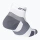 Шкарпетки для бігу 2XU Vectr Light Cushion 1/4 Crew white/grey 2