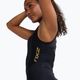 Жіночий триатлонний костюм 2XU Light Speed Front Zip чорний/золотий 4