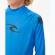 Лонгслів для плавання дитячий Rip Curl Lycra Brand Wave UPF blue gum 5