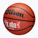 М'яч баскетбольний Wilson NBA JR Fam Logo Indoor Outdoor brown розмір 7 3
