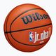 М'яч баскетбольний Wilson NBA JR Fam Logo Authentic Outdoor brown розмір 6 2