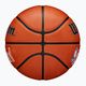 М'яч баскетбольний Wilson NBA JR Fam Logo Authentic Outdoor brown розмір 6 6
