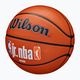 М'яч баскетбольний Wilson NBA JR Fam Logo Authentic Outdoor brown розмір 7 3
