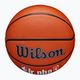 М'яч баскетбольний Wilson NBA JR Fam Logo Authentic Outdoor brown розмір 7 4