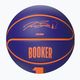 М'яч баскетбольний дитячий Wilson NBA Player Icon Mini Booker navy розмір 3 4