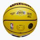 М'яч баскетбольний дитячий Wilson NBA Player Icon Mini Lebron yellow розмір 3 6