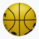 М'яч баскетбольний дитячий Wilson NBA Player Icon Mini Lebron yellow розмір 3 7