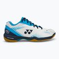 Кросівки для бадмінтону чоловічі YONEX 65 Z3 white/ ocean blue 2