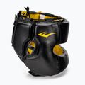 Шолом боксерський чоловічий  EVERLAST Elite Lea Headgear чорний EV 720 2