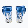 Боксерські рукавички Everlast Fight Leather сині 3