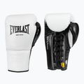 Рукавиці боксерські Everlast Powerlock Pro OG Laced white/black