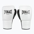 Рукавиці боксерські Everlast Powerlock Pro OG Laced white/black 2