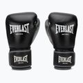 Рукавиці боксерські Everlast Powerlock OG H&L Leather Advanced Training black/white 2