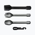 Набір кемпінговий Gerber ComplEAT-Cook Eat Clean Tong сіро-чорний 31-003464