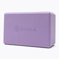 Блок для йоги  Gaiam фіолетовий 63748 7