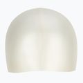 Шапочка для плавання дитяча TYR Wrinkle-Free Silicone white 2