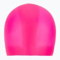 Шапочка для плавання TYR Wrinkle Free Silicone pink 2