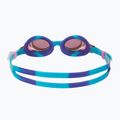 Дитячі окуляри для плавання TYR Swimple Tie Dye Дзеркальні фіолетові/бірюзові/фіолетові 4