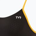 Купальник суцільний жіночий TYR Hexa Cutoutfit black/gold 3