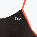 Купальник суцільний жіночий TYR Hexa Cutoutfit black/orange 2