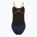Купальник суцільний жіночий TYR Hexa Cutoutfit navy/orange 2