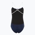 Купальник суцільний жіночий TYR Hexa Cutoutfit navy/white 2