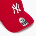 Кепка 47 Brand MLB New York Yankees CLEAN UP red 3