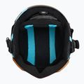 Шолом гірськолижний дитячий Bollé Quiz Visor Jr black/blue matte/orange gun 5