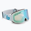 Окуляри лижні Bollé Nevada Small white metalic blue matte/azure