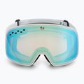 Окуляри лижні Bollé Nevada Small white metalic blue matte/azure 2