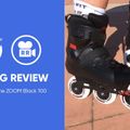 Чоловічі роликові ковзани Powerslide Zoom 100 чорні 16